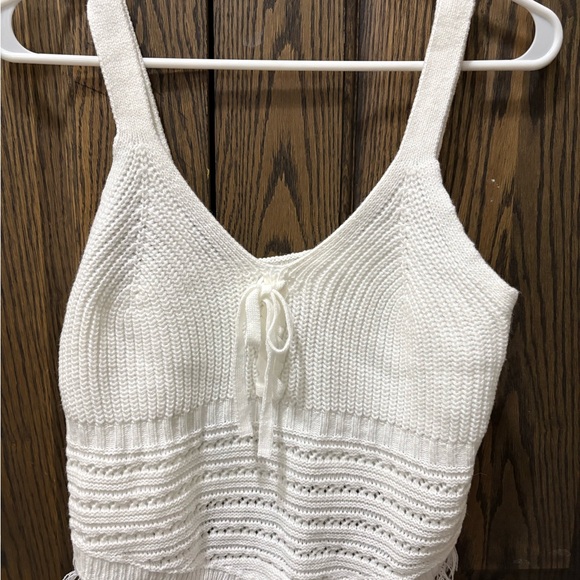 No Boundaries Tops - No Boundaries White Knit Top